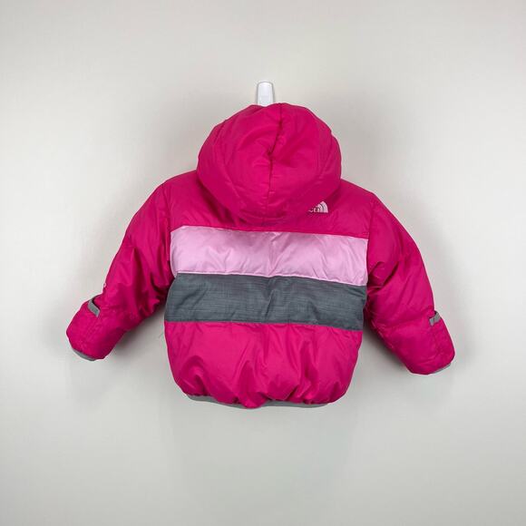 The North Face Girls Moondoggy 2.0 Hooded Puffer jacket 6-12 Months - Picture 9 of 12